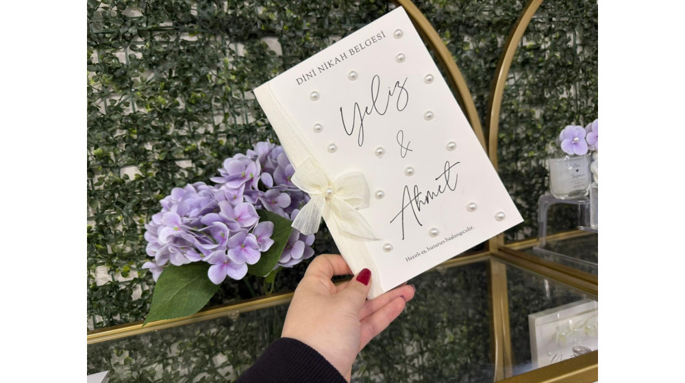 Dini Nikah Belgesi - Lotus Atölye Dini Nikah Belgesi - Lotus Atölye