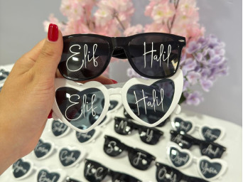 Bride Gözlük - İncisiz Beyaz ve Siyah