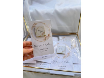 50 Adet - Kartlı Madlen Çikolata