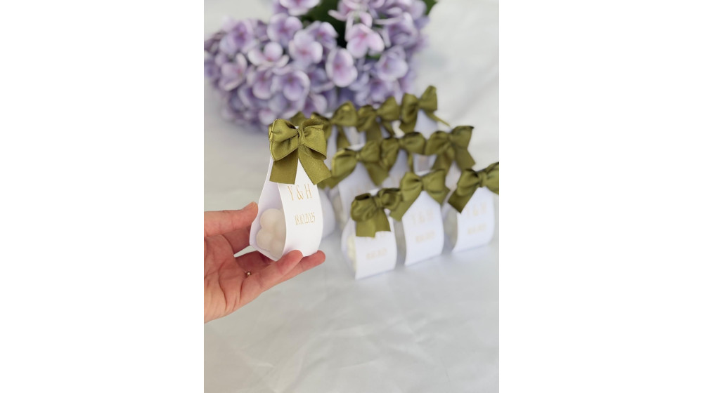 Kartlı Bubble Mum - Lotus Atölye