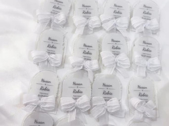 50 Adet - Pleksi Kurdeleli Magnet