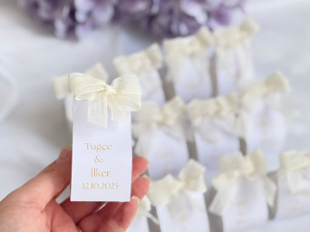 50 Adet - Kartlı Bubble Mum