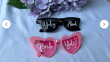 Bride Gözlük - Pembe ve Siyah - Lotus Atölye Bride Gözlük - Pembe ve Siyah - Lotus Atölye